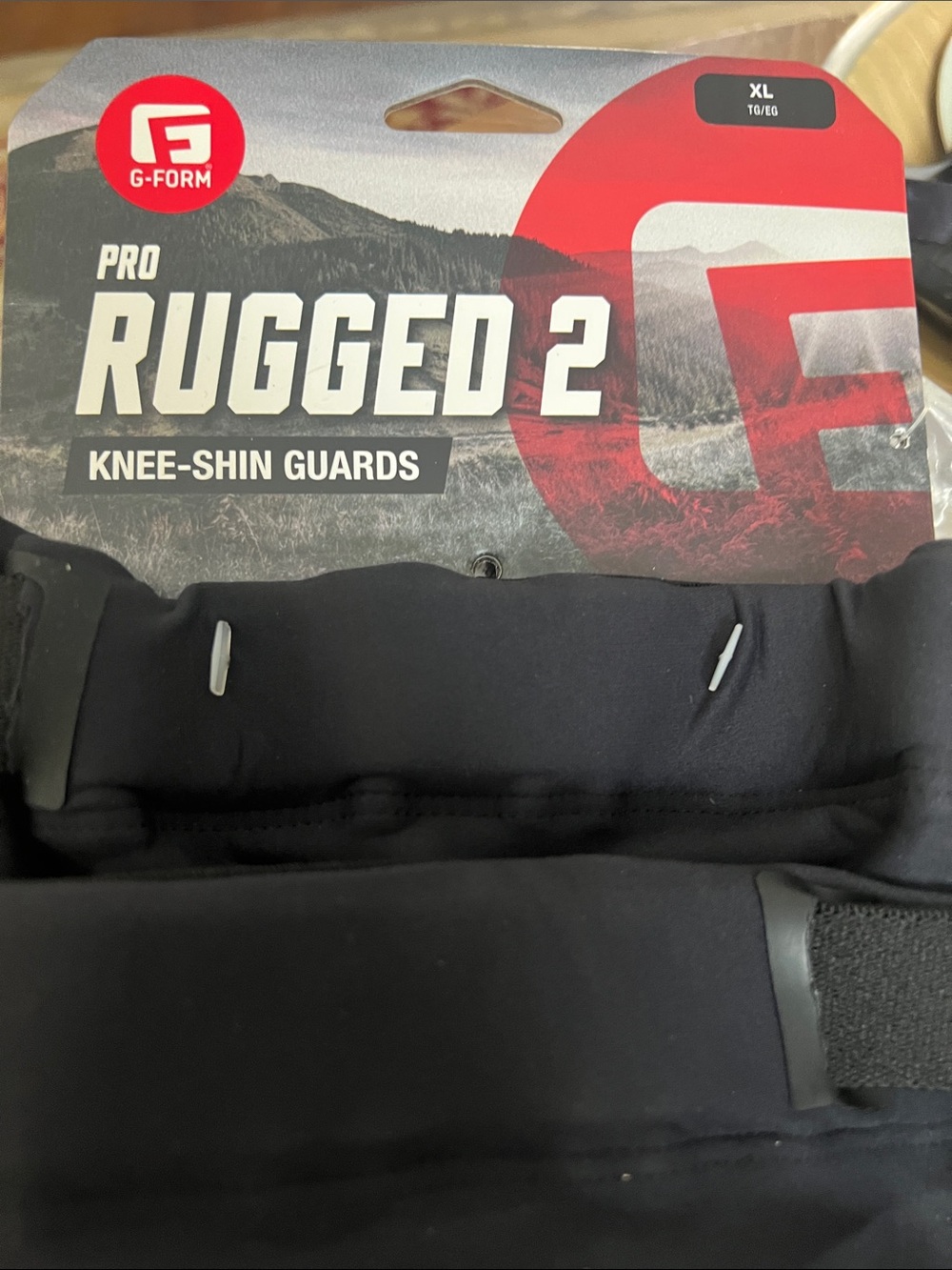 G-form PRO rugged 2 knee guards XL